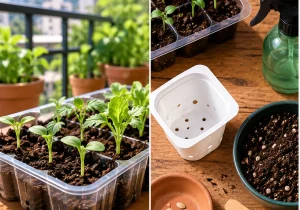 Cómo hacer un semillero en casa: recipiente, profundidad, humedad y primeros días